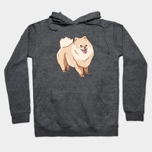 Cute Pomeranian Cartoon Hoodie